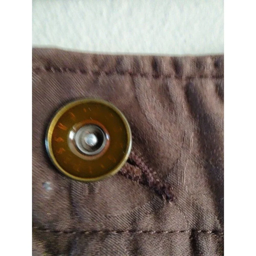 Vintage Women's Cassidi A Line Brown Short Skirt EUR Size 38